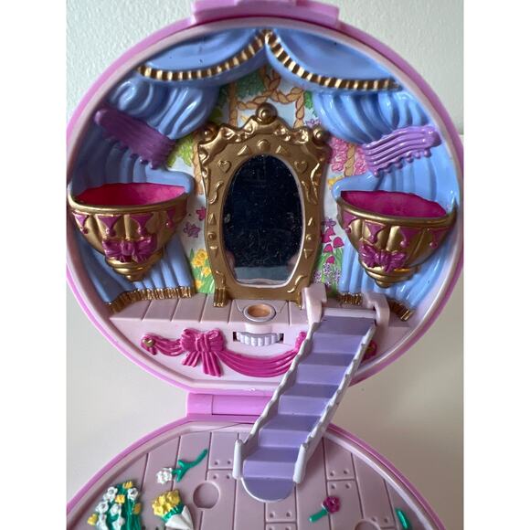 Vintage Polly Pocket Grand Ballet Ballerina Compact 1993 W/ 1 doll - Picture 4 of 6